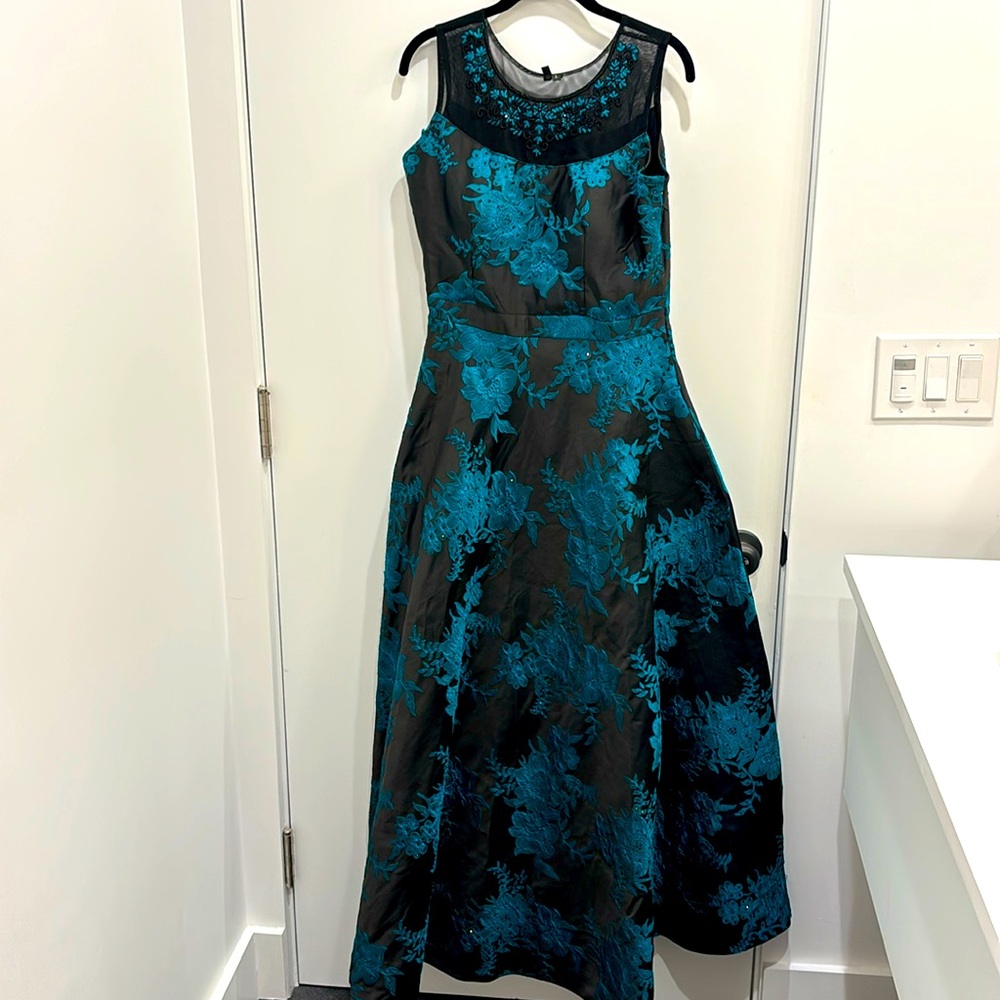 Diwali dress! anarkali (Indian) full length gown with pants & dupatta.